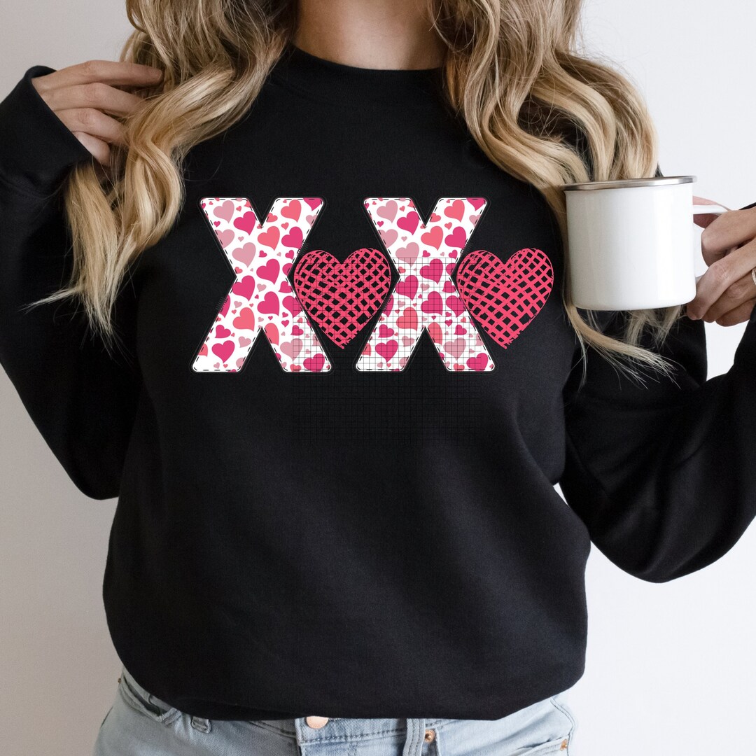 Xoxo Valentine Sublimation Design, Xoxo Png, Valentines Day Png ...