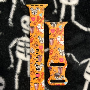 Mickey & Minnie Mummy Treat Watch Band• Disney Autumn Apple Watch Band • Disney Halloween Apple Watch Band