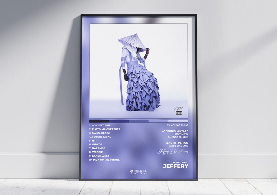 Poster Album Jeffery De Young Thug Album Poster Album Cover Etsy