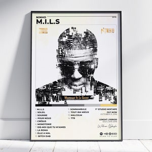 Minimalist NINHO Poster Decoration / Poster / Poster / Rap / 