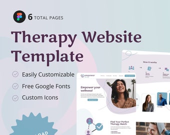 Therapy Website Template