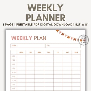 7 Day Weekly Planner Printable - Il 300x300.6370320375 47kz 