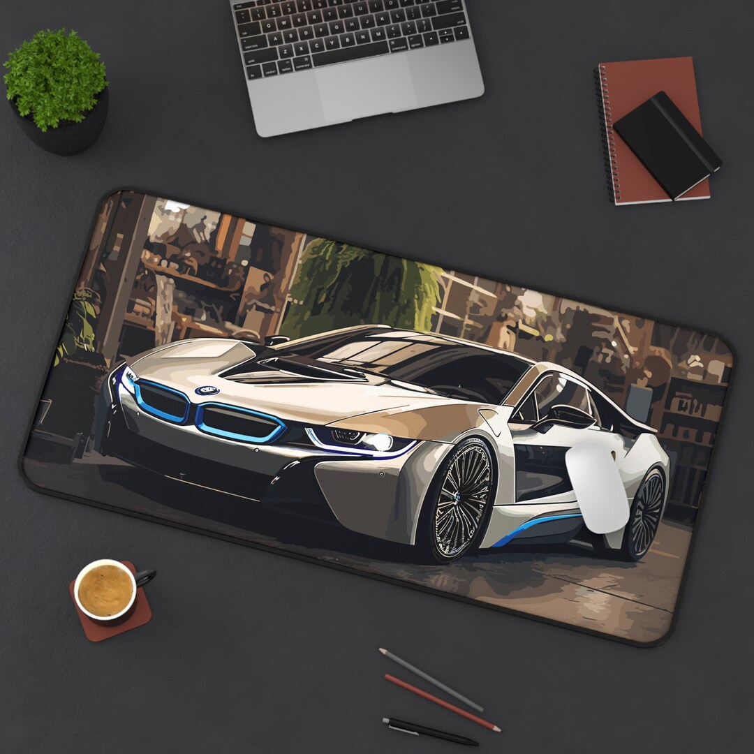 Bmw I8 Desk Mat Bmw I8 Desk Pad Bmw Desk Pad Bmw Mouse - Etsy