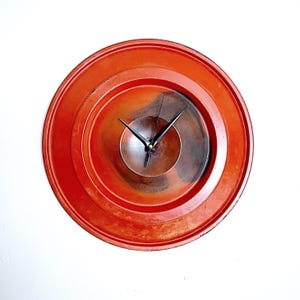 Vintage Automotive Air Cleaner Cover Wall Clock