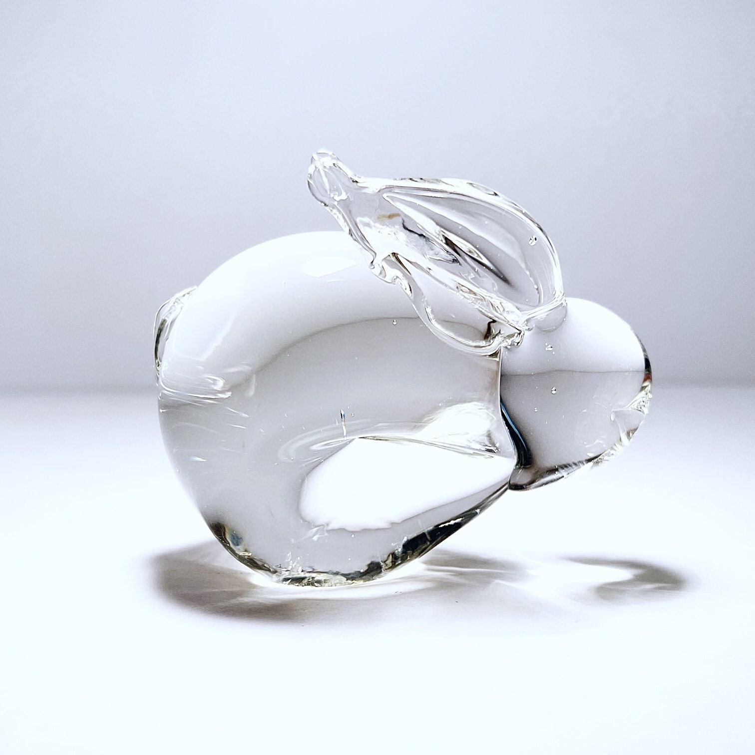 59LALIQUE ラリック うさぎ ウサギ 置物 クリスタルガラス LALIQUE
