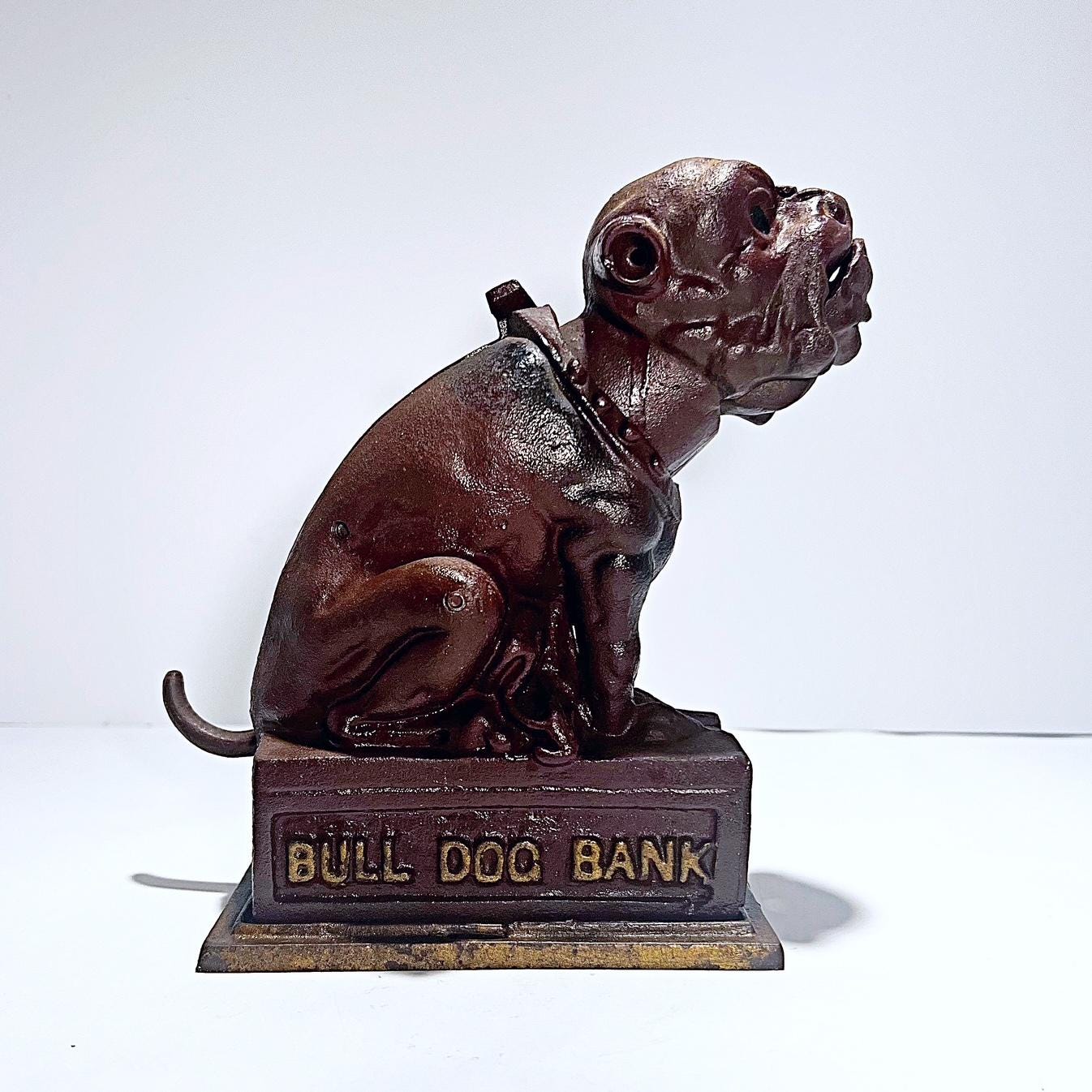 Vintage Cast Bulldog - Etsy Australia