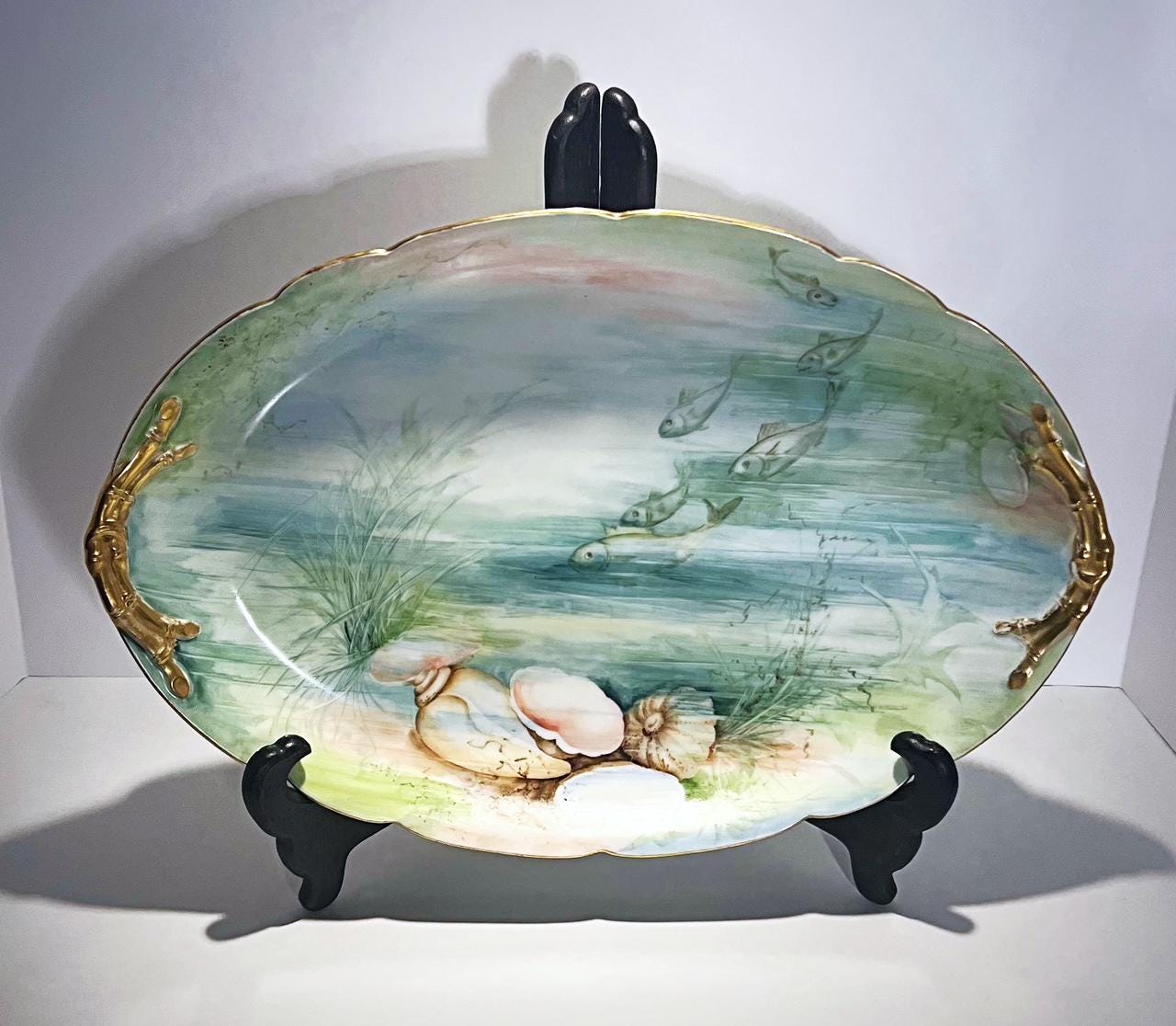 Limoges fish platter - Etsy 日本