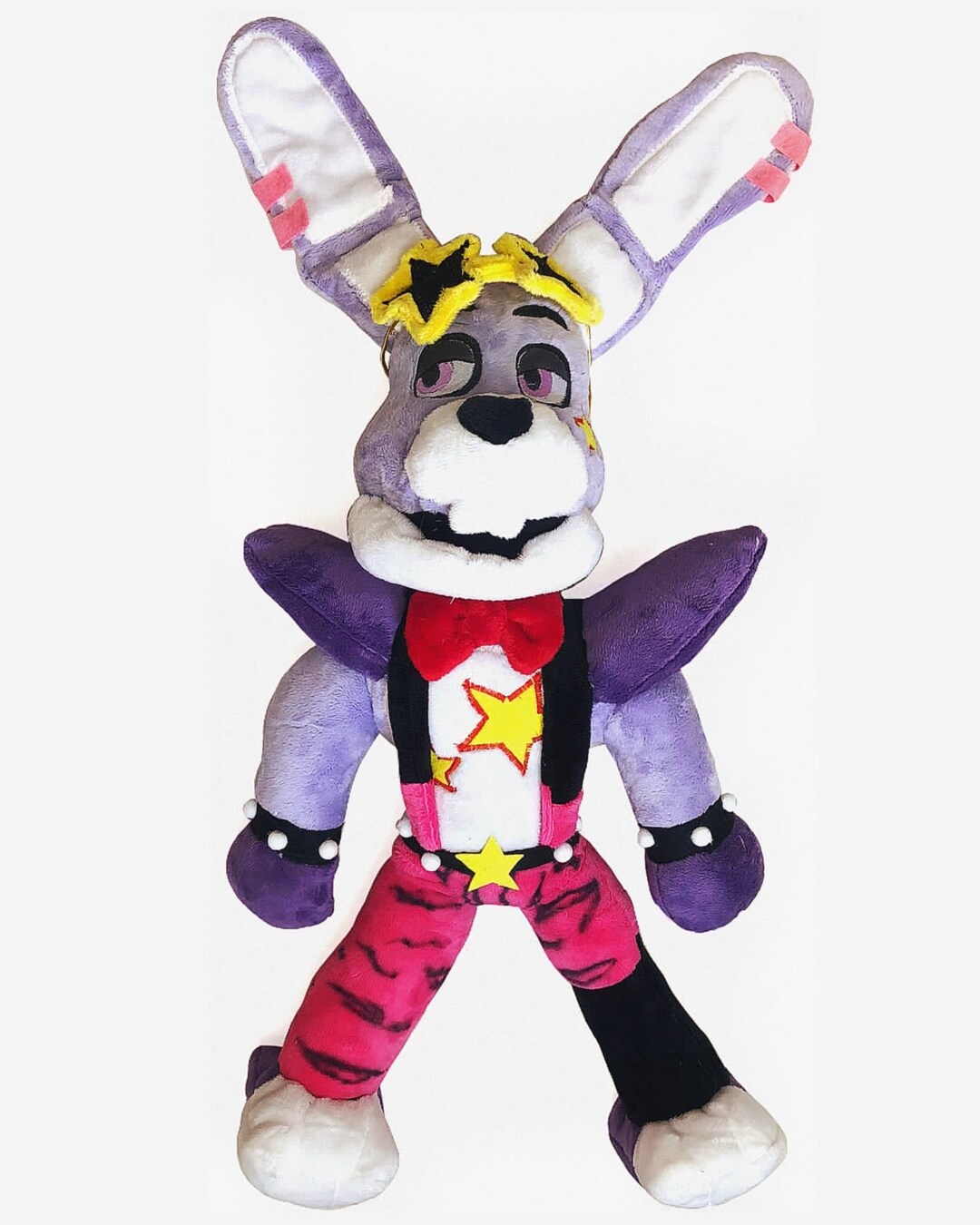 GLAMROCK BONNIE Fandmade Plush FNAF Security Breach - Etsy