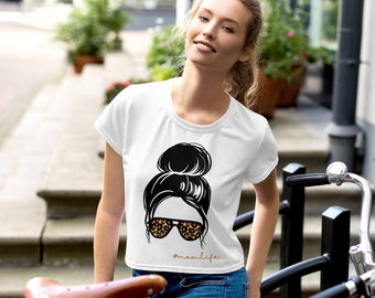 T-shirt court à imprimé intégral