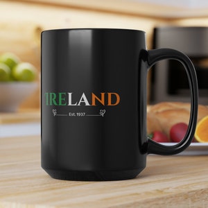 Irish American Coffee Mug, Irish Mug, Irish Gifts, Irish Coffee Cup, Gifts for her Irish, Gifts for him Irish, Celtic Mug, Ireland, Irish