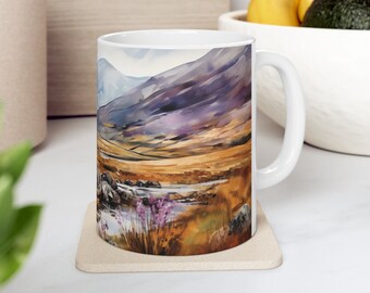 Highlands Cow Scotland, Coffee Mug Scotland, Scottish Gifts, Highlands of Scotland, Celtic Heritage, Keltic Heritage, Celtic Gifts, Keltic