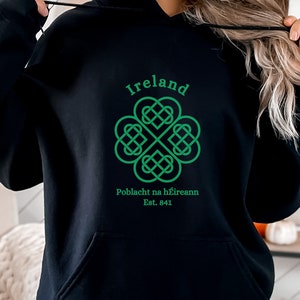 Irish Hoodie, Irish Gifts, Ireland Hoodie, Keltic Apparel, Ireland Pride Hoodie, Irish Sweatshirt, Ireland Celtic Gifts, Keltic Gifts