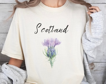 Scottish Thistle Shirt, Scotland, Scottish Gifts, Scotland Gifts, Celtic Shirt, Comfort Colors Tshirt, Valentine Day Gift, Scots gift