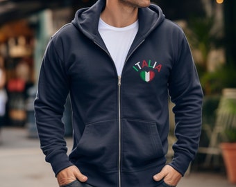 Italy Zipper Hoodie, Italian Sweatshirt, Italian gifts, Italy Hoodie, Italian Heritage, Zipper Hoodie, Italian gift shirt, Hoodie Italy