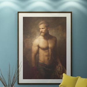 DIGITAL Download Queer Art Retro Vibe, Gay Scottish art, Queer Art, Gay Art, Elegant Queer digital Art LGBTQ Gifts Wall Art gay LGBTQ Art