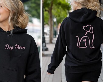 Dog Mom Hoodie, Dog Mom Hoodie, Dog Lover Gift, Dog Lover Hoodie, Hoodie for Dog Lovers, Pet Lovers, Dog Owner Gift Hoodie, Dogs, Grandma