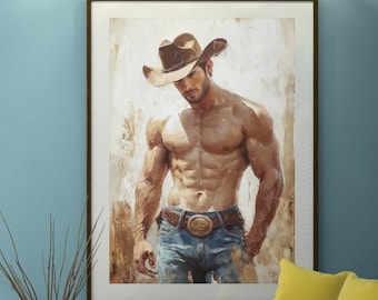 DIGITAL Download Queer Art Retro Vibe, Gay Scottish art, Queer Art, Gay Art, Elegant Queer digital Art LGBTQ Gifts Wall Art gay LGBTQ Art