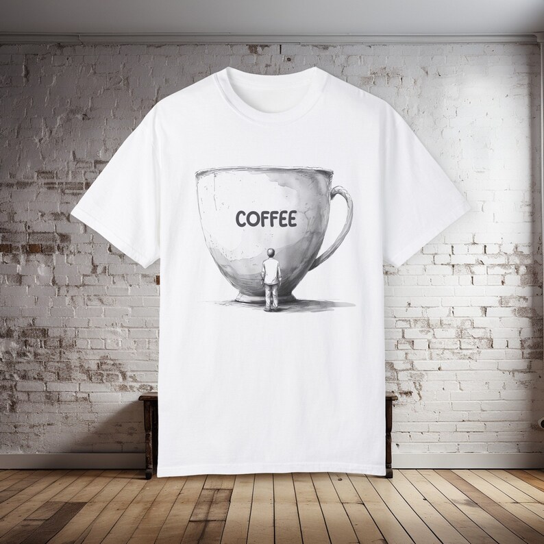 Coffee Comfort Colors Shirt, Coffee Shirt, Ice Coffee Tshirt, Latte ...