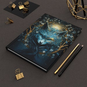 Hardcover Journal, Foxcore Journal, Fairycore, Foxcore notebook, Foxcore Notepad, Fairycore, Fairycore Notebook, Fairycore Notepad, Diary