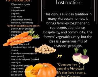 Essen aus Marokko, Traditionelles Essen aus Marokko