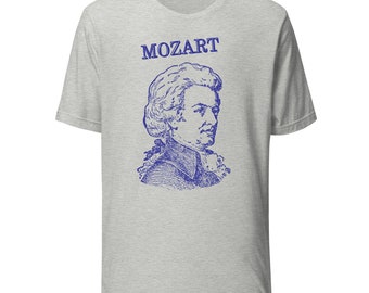 Wolfgang Amadeus Mozart T-shirt unisexe