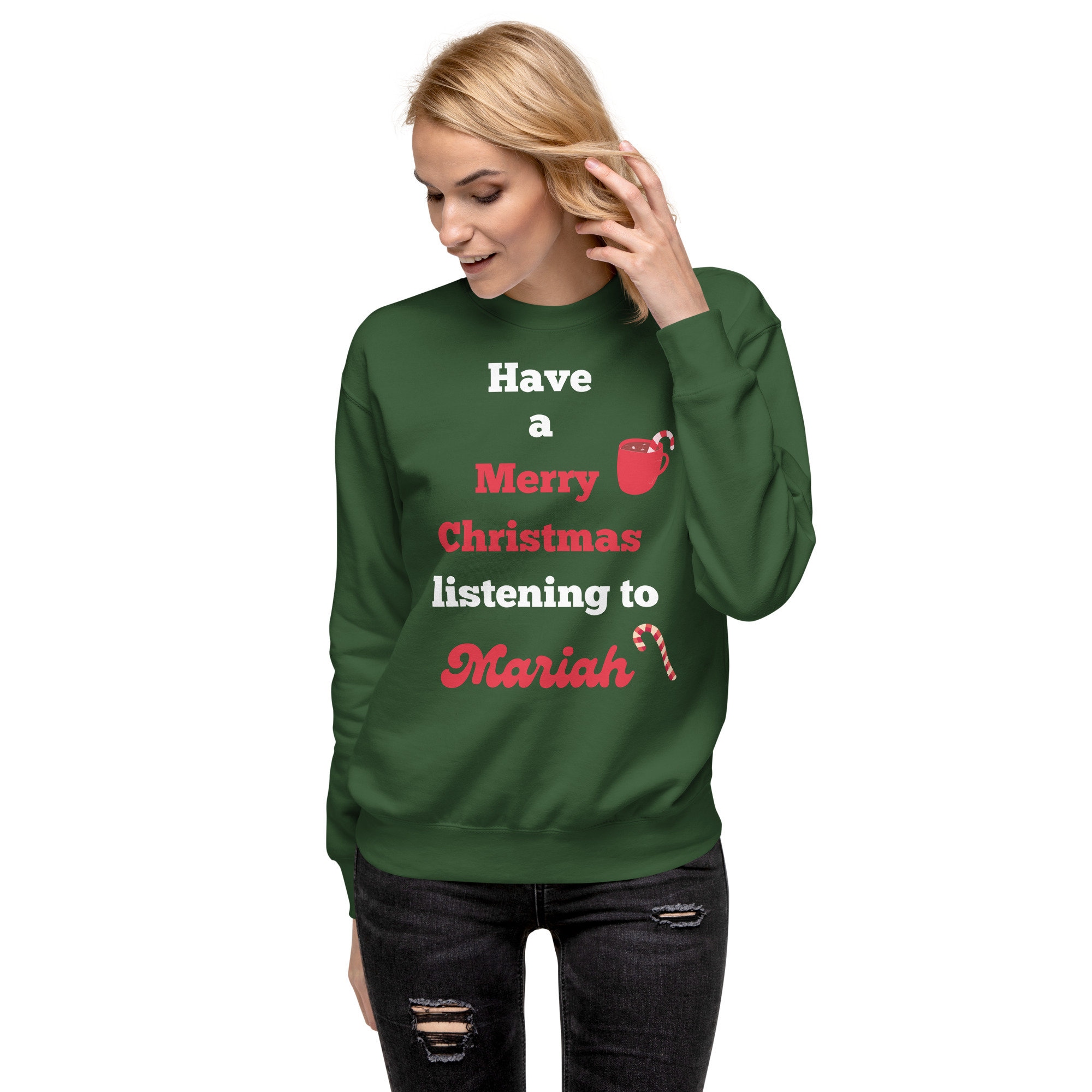 Mariah Carey Ugly Christmas Sweater