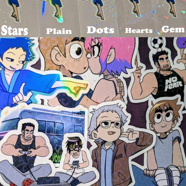 Scott Pilgrim, Stickers!