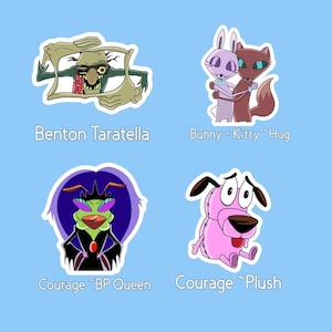 Courage the Cowardly Dog, Stickers!
