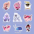 Hazbin Hotel, Stickers! #1