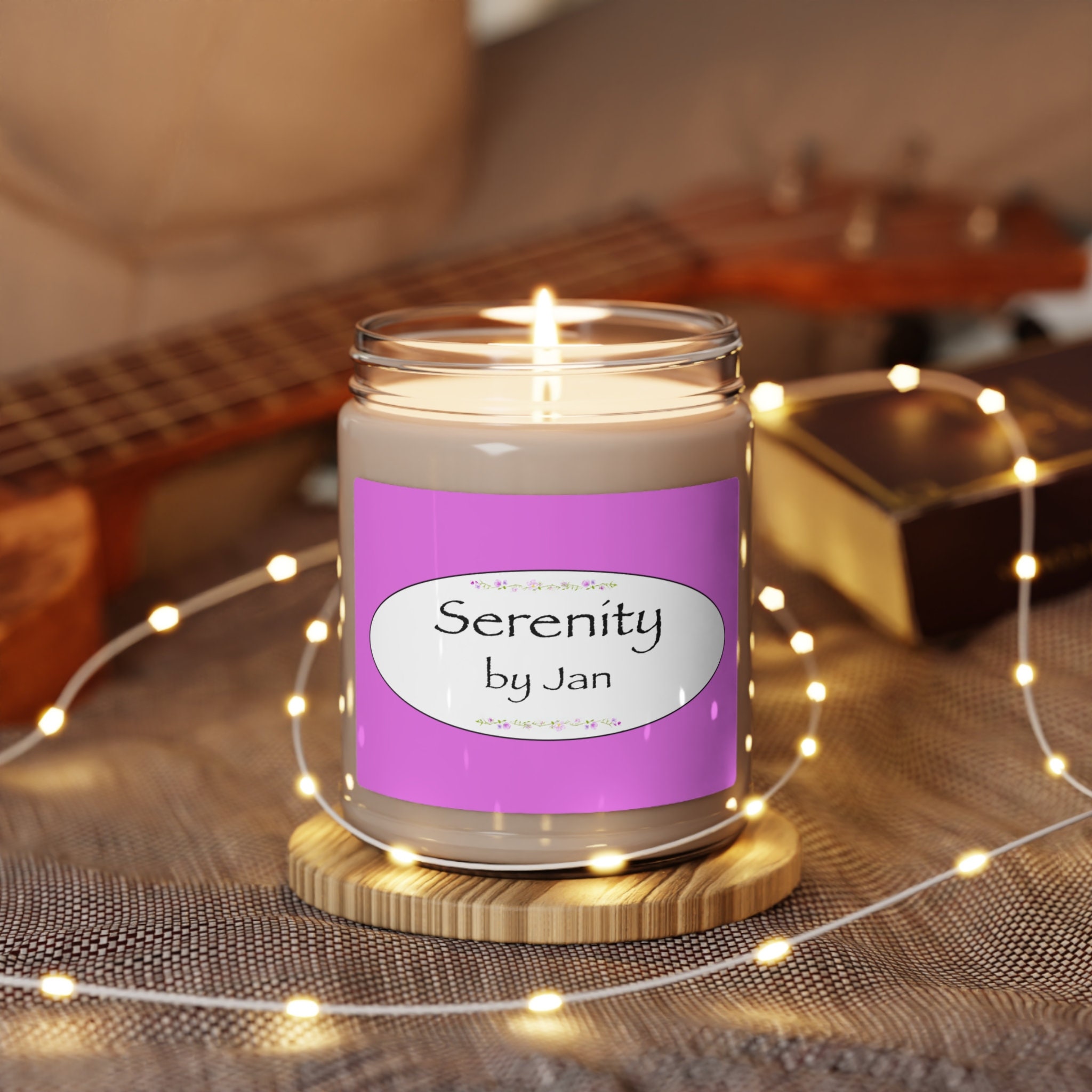 Serenity by Jan Scented Soy Candle, the Office Fan Gift - Etsy