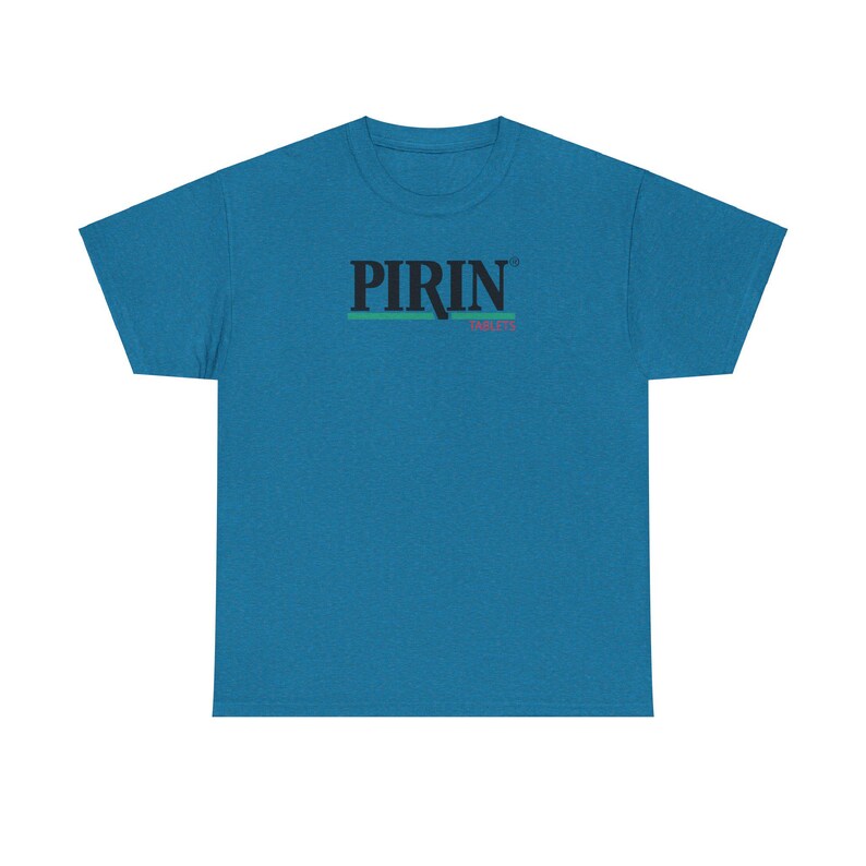 Pirin Tablets Parody T-Shirt, Funny Nostalgia Graphic Tee image 4