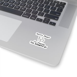 Nemen van de Essence klassieke FRIENDS grappige Kiss-Cut Stickers Chandler Bing Matthew Perry nostalgie