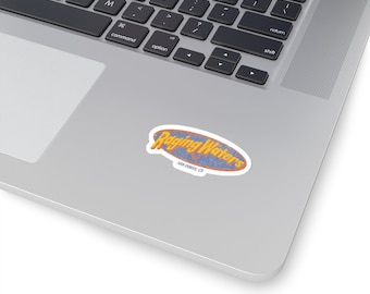 Raging Waters Crazy Ex Girlfriend paródia mashup nostalgia Kiss-Cut Stickers