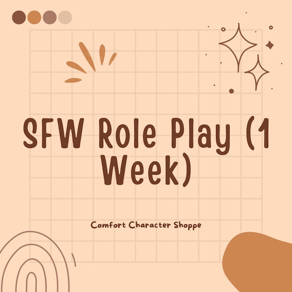 SFW Role Play with Your Comfort Character (1 Week)