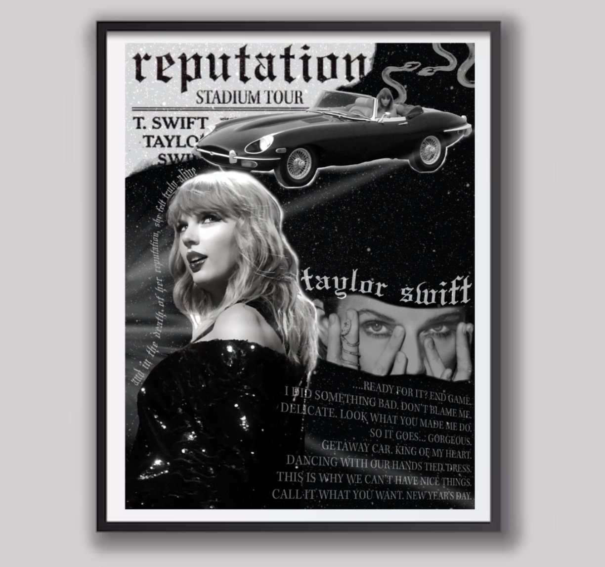 reputation (Dark Glitch Album Art) (Fan-Made) by NathanDS on