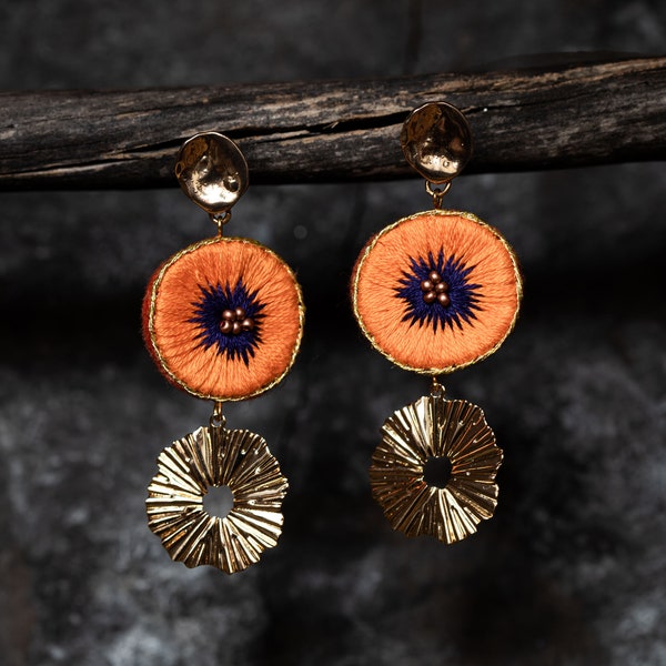 circular earrings