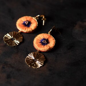 circular earrings image 6