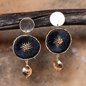 circular earrings