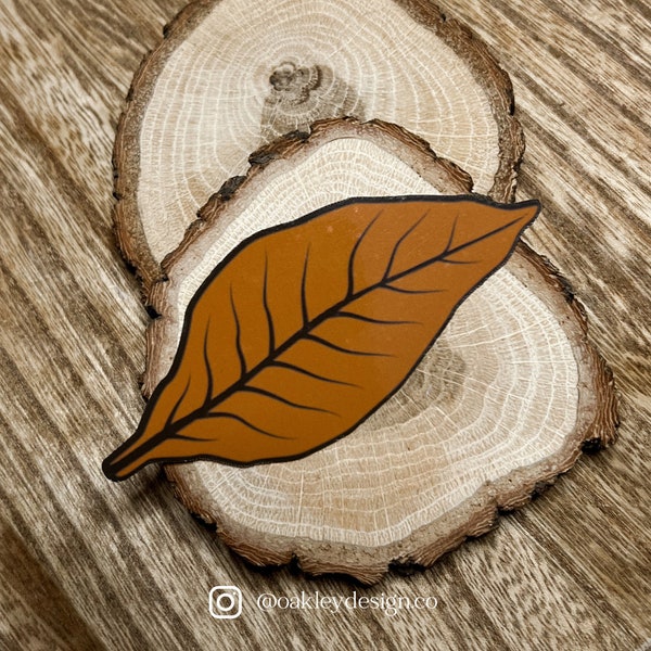 Tobacco Golden Leaf Sticker | Laptop Sticker | Tobacco Farming Pride Sticker | Country Collection