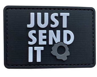 Just Send It Airsoft PVC Morale Patch