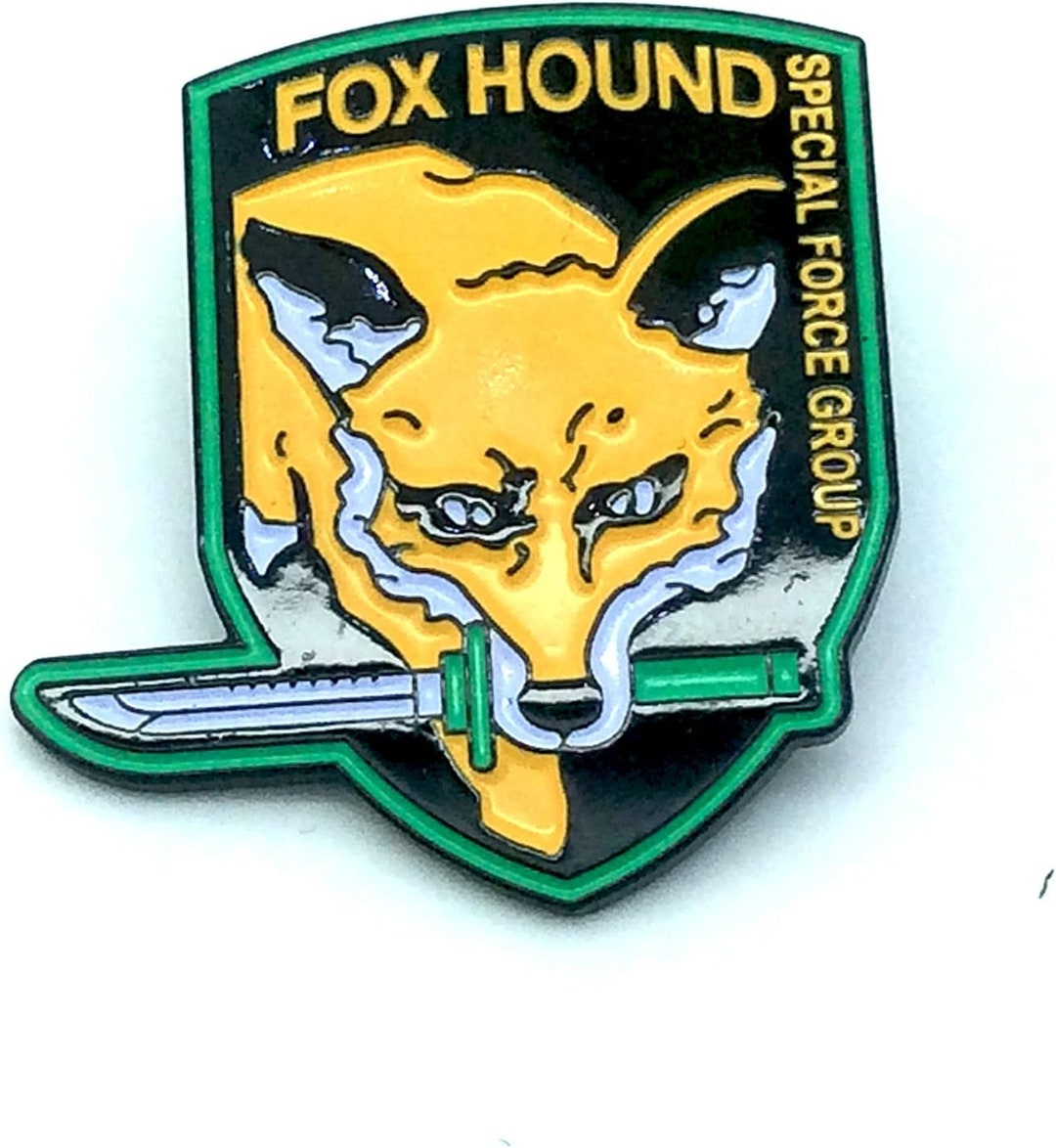 Lot De 4 Patches Brodés Metal Gear Solid – Fox Hound, Special Force HOK LOOP (neufs)