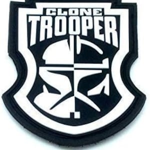 Clone Trooper Airsoft Paintball PVC Morale Cosplay Patch