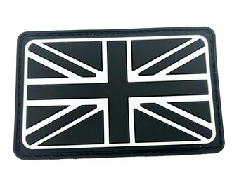 Great Britain United Kingdom Union Jack Flag Paintball Airsoft PVC Morale Patch