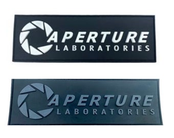 Aperture Laboratories Portal PVC Airsoft Paintball-cosplaypatch