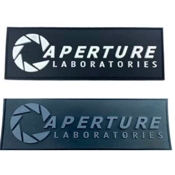 Aperture Laboratories Portal PVC Airsoft Paintball Cosplay Patch