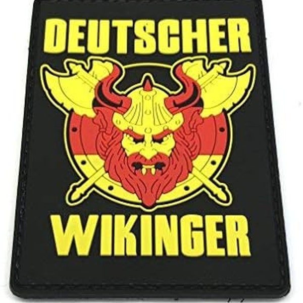 Deutscher Wikinger German Viking Norse Cosplay PVC Airsoft Paintball Morale Patch