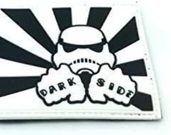 Toppa cosplay morale in PVC Stormtrooper Rising Sun Airsoft Paintball