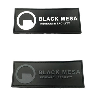 Black Mesa Forschungseinrichtung taktischer PVC Airsoft Paintball Cosplay Fan Aufnäher