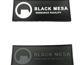 Black Mesa Research Facility Tactical PVC Airsoft Paintball Cosplay Fan Patch