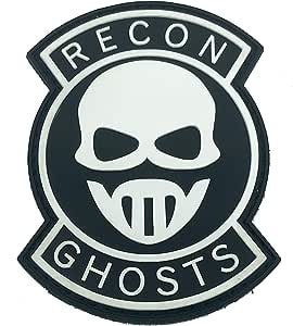 Ghost PVC Morale Patch 